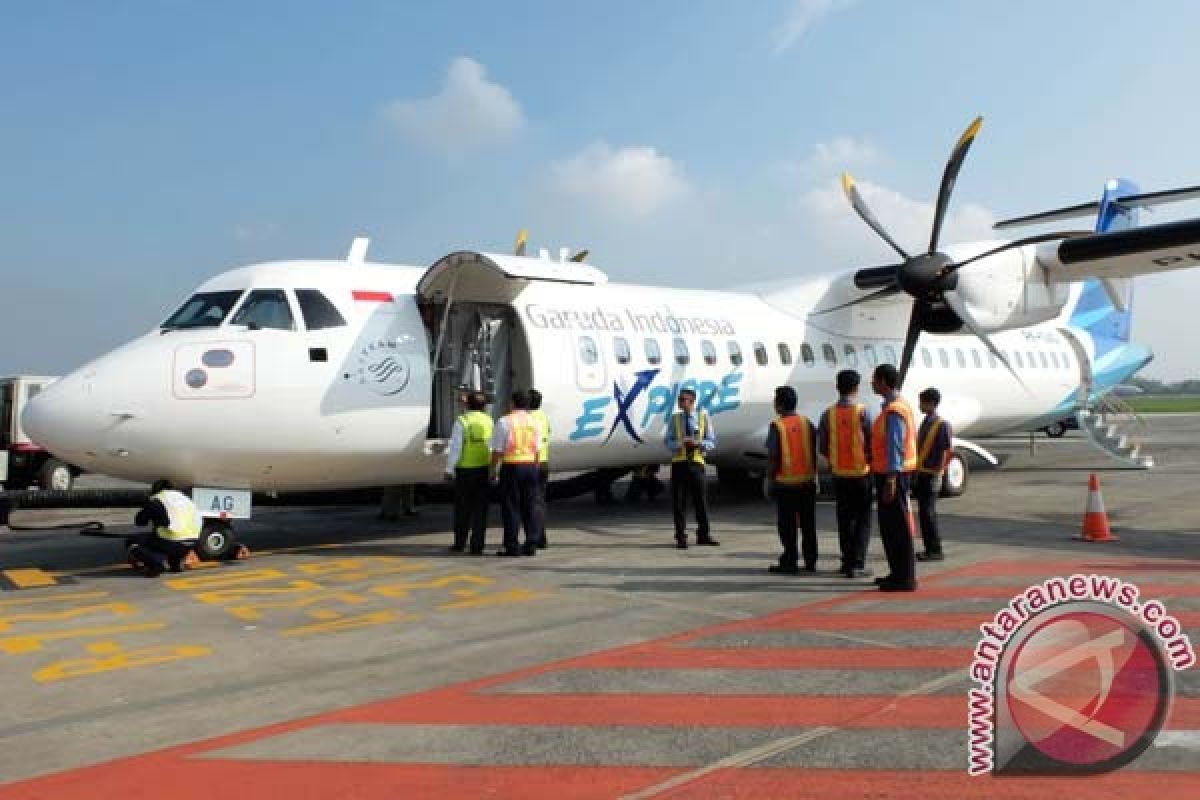 ATR-72-600 tergelincir Garuda Indonesia sudah disingkirkan