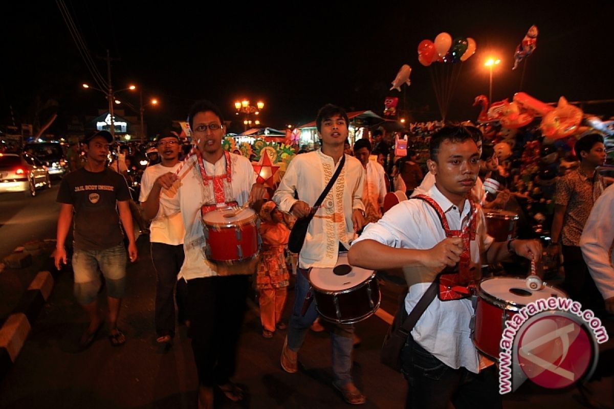 Pemkab Bangka Gelar Pawai Takbir Keliling