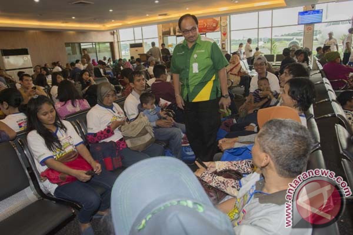 Mudik membuat jumlah penumpang di Bandara Halim naik 60 persen