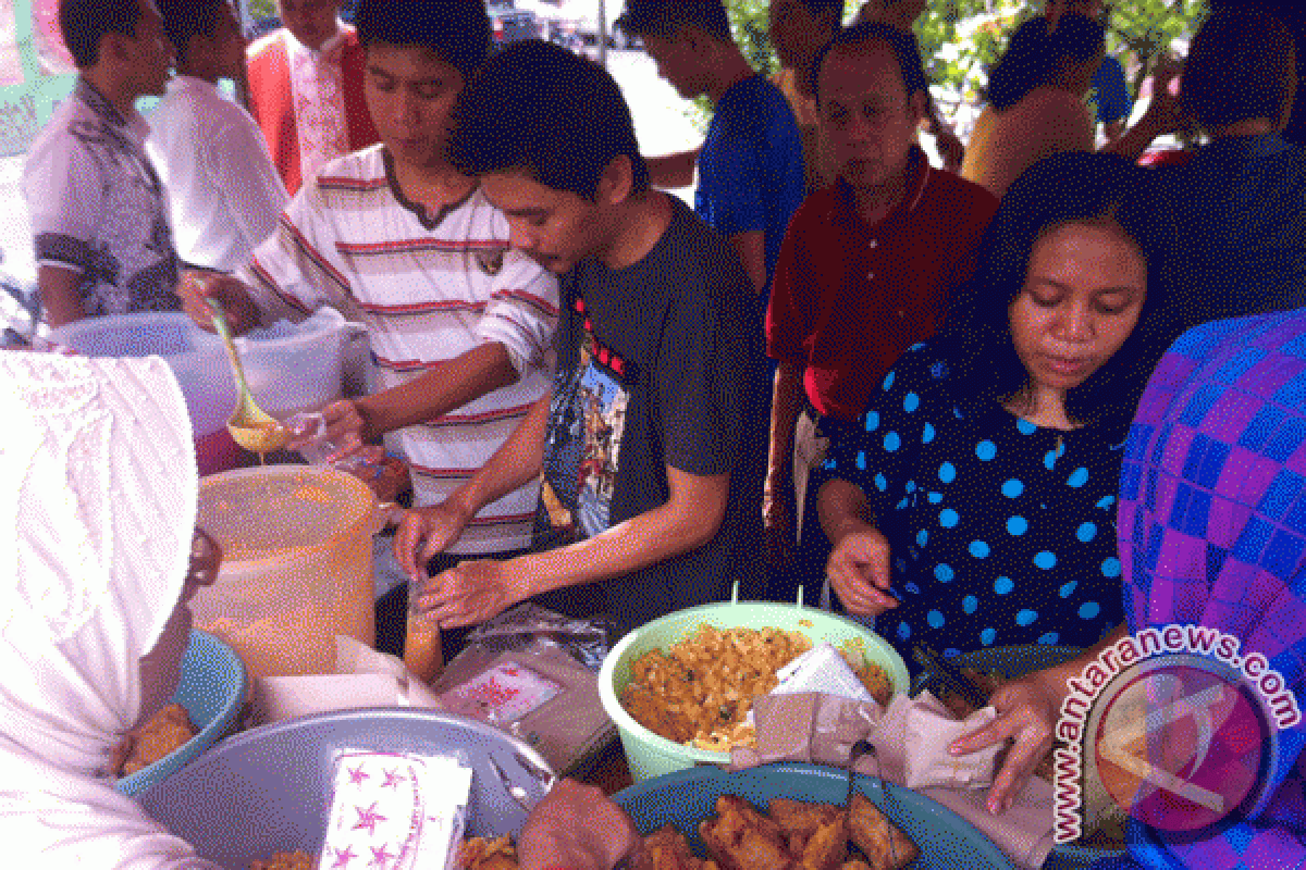 Gorengan, Jalan Sabang dan takjil Ramadhan