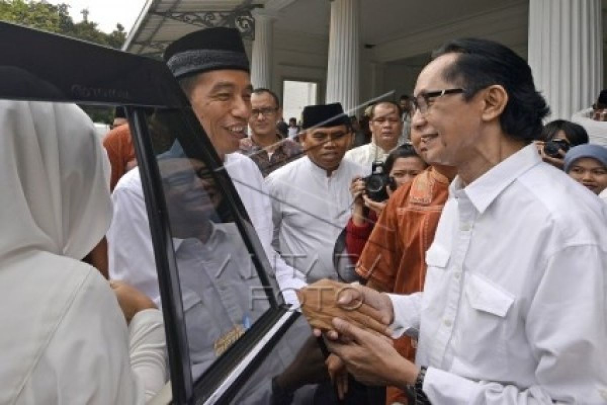 Jokowi: Idul Fitri Momen Pemersatu Bangsa