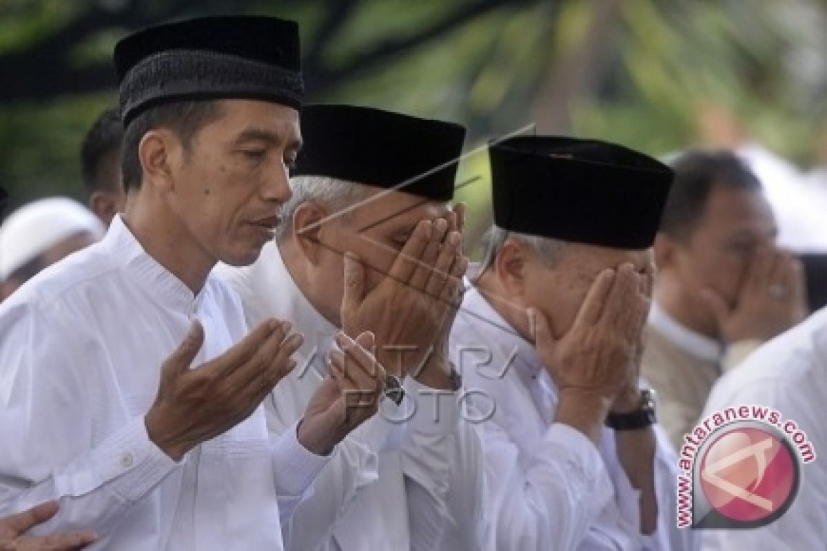 Jokowi: Idul Fitri Momen Pemersatu