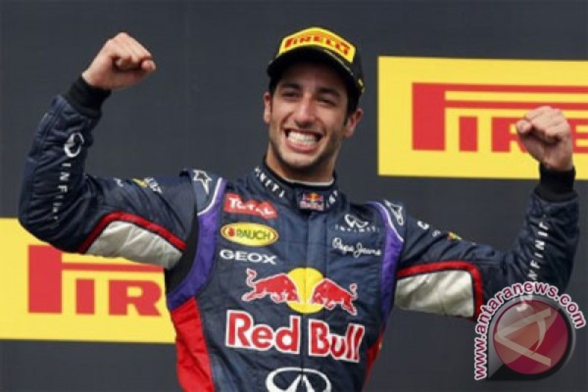 Ricciardo sementara tercepat pada uji pramusim di Barcelona