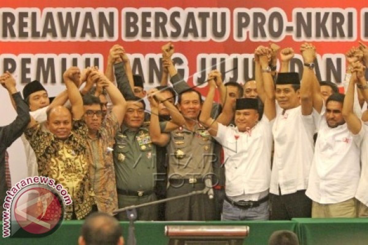 Relawan Kedua Capres Sepakati Deklarasi Damai