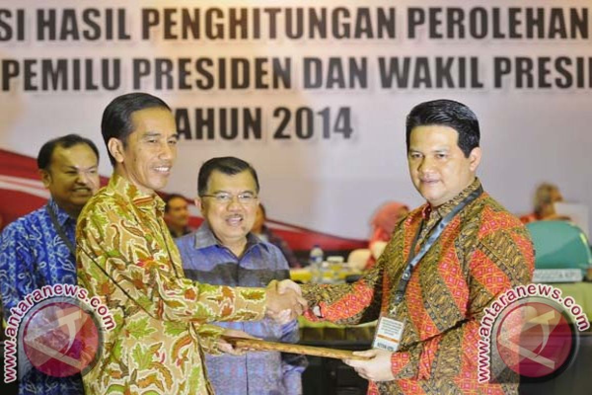 Wapres Boediono Ucapkan Selamat Kepada Jokowi dan JK