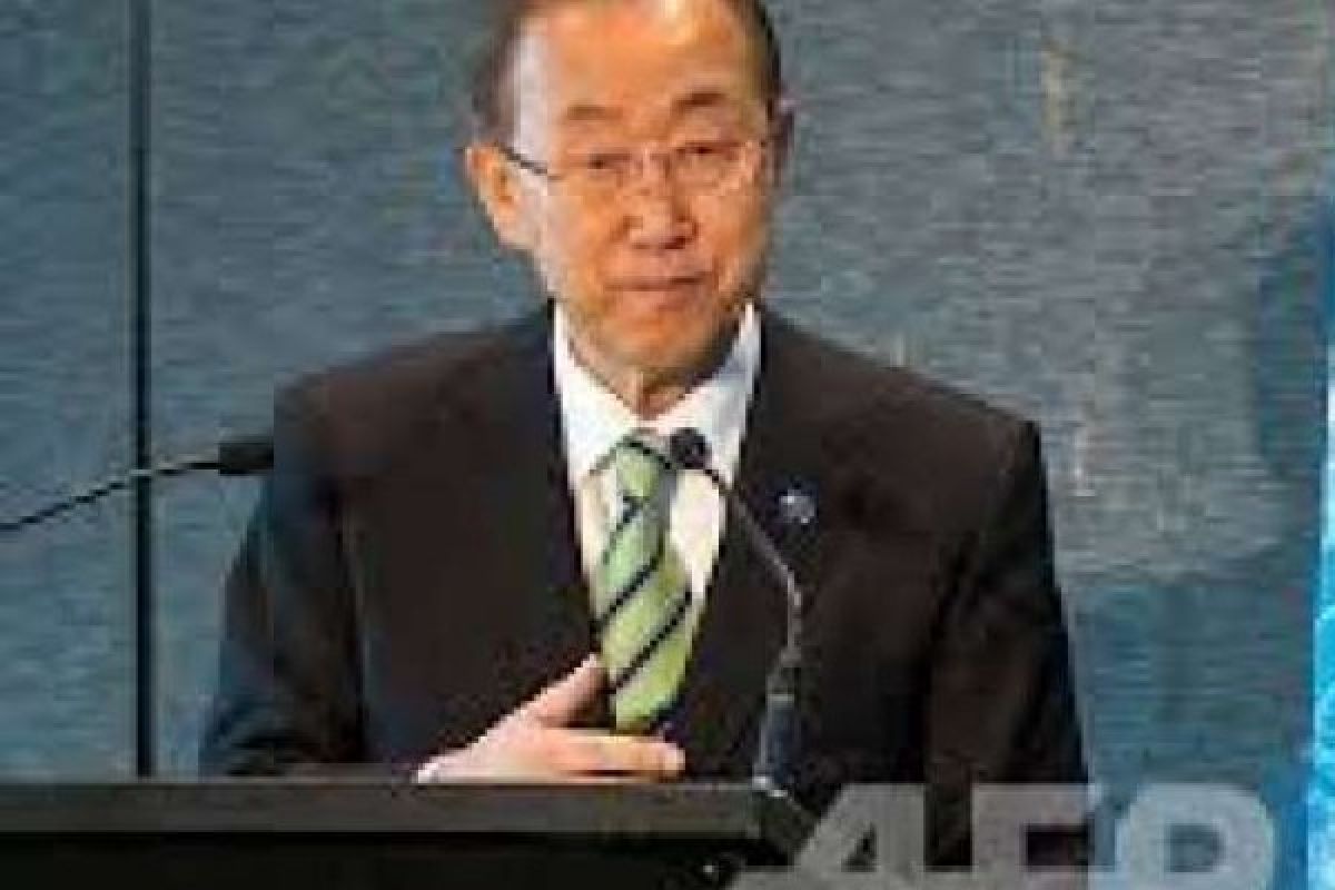 Ban Ki-Moon Ke Timur Tengah Untuk Akhiri Pertempuran