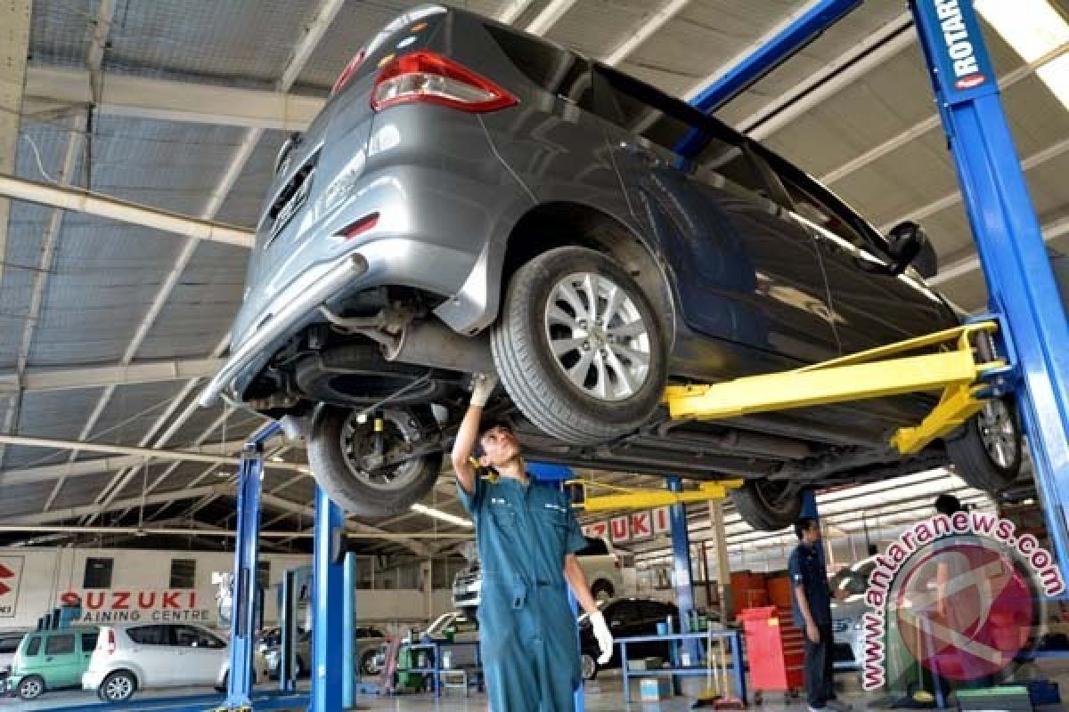 Banyak Motor dan Mobil Masuk Bengkel Usai Lebaran