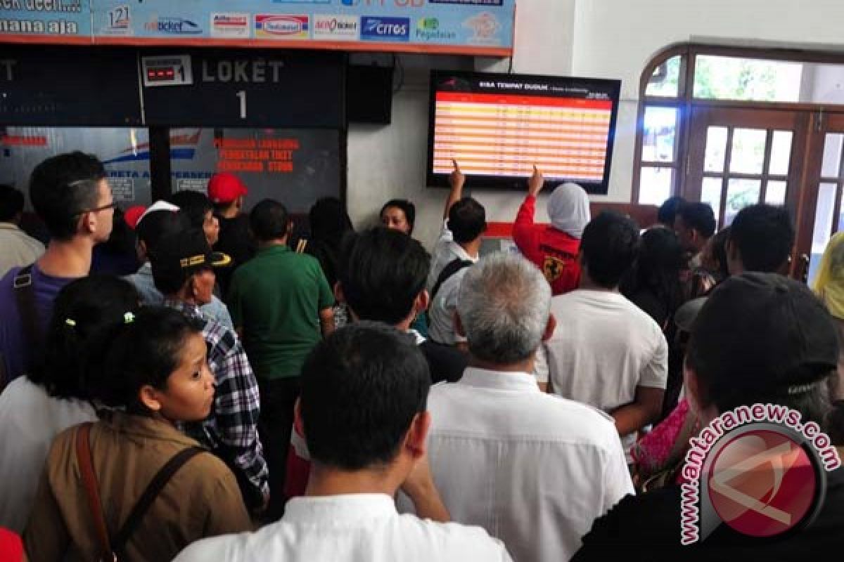 Pendapatan KA angkutan Lebaran meningkat 16 persen