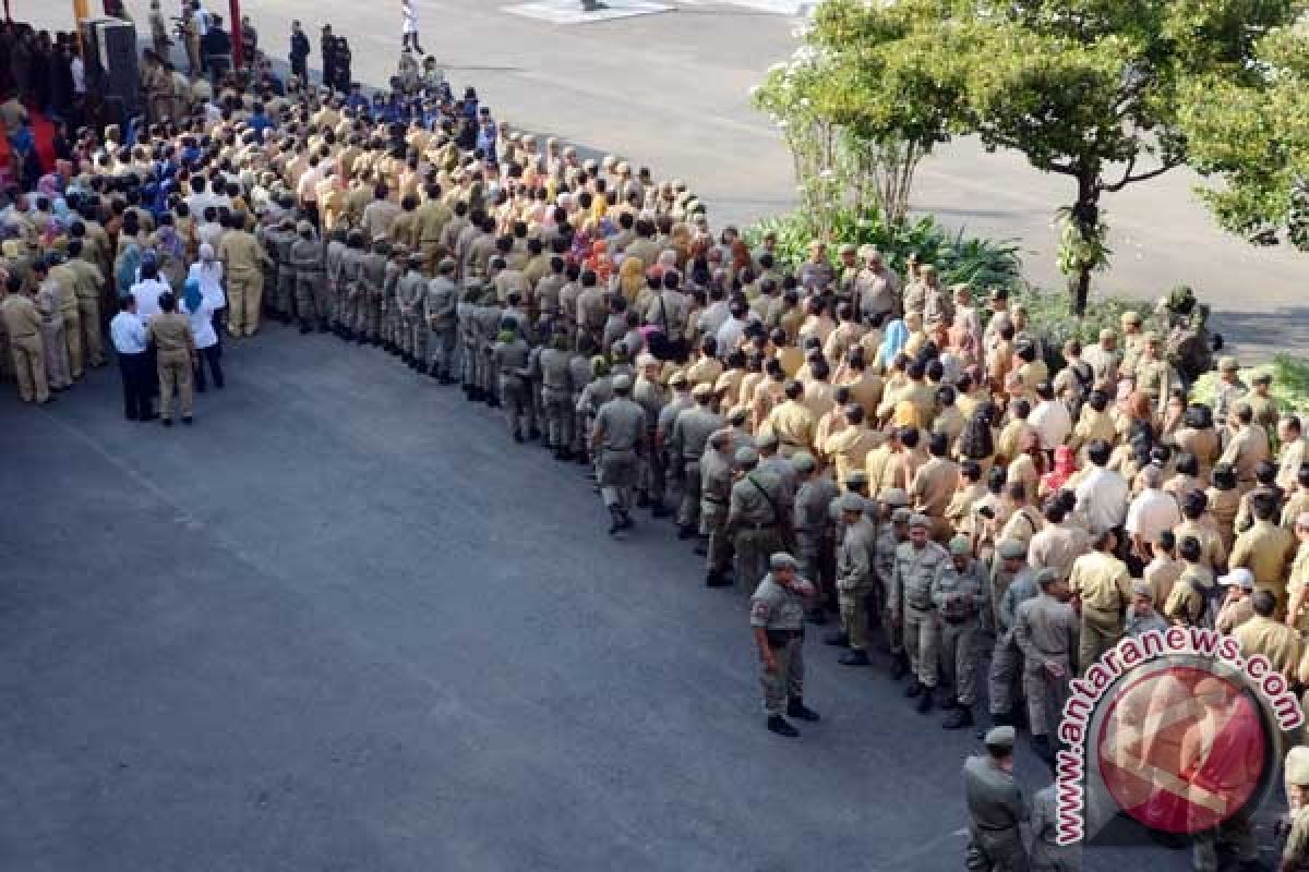 Satpol PP Malinau sweeping PNS bolos, keluyuran