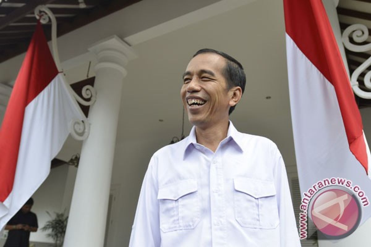 Jokowi sambut baik pembentukan Kemenko Maritim