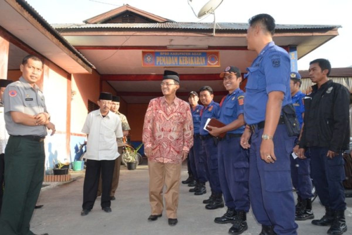 Agam Kekurangan Personel Pemadam Kebakaran