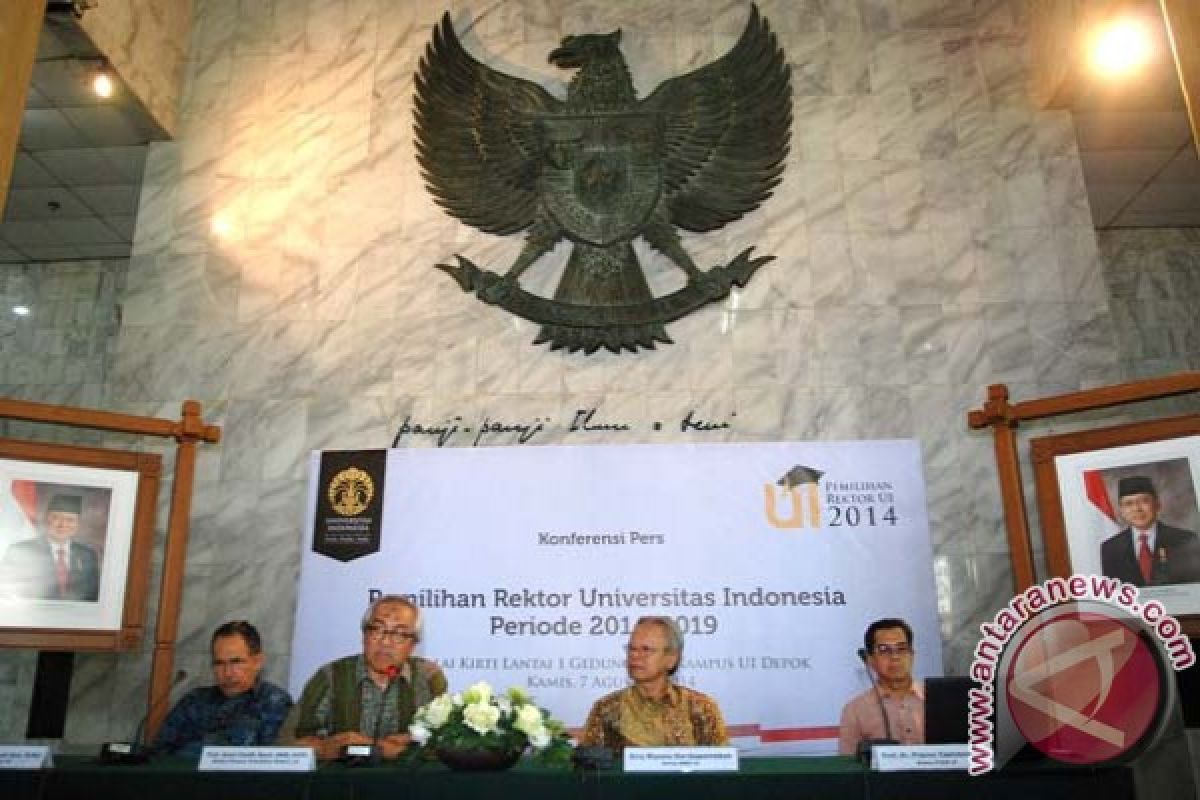 UI loloskan tujuh calon rektor