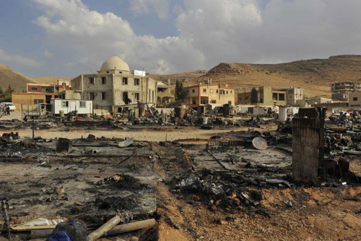 Krisis Suriah guncang Lebanon, militer siaga tinggi