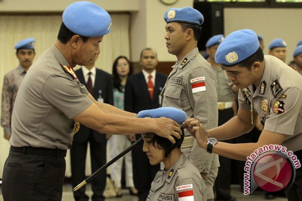 Kontingen Garuda Bhayangkara berangkat ke Sudan