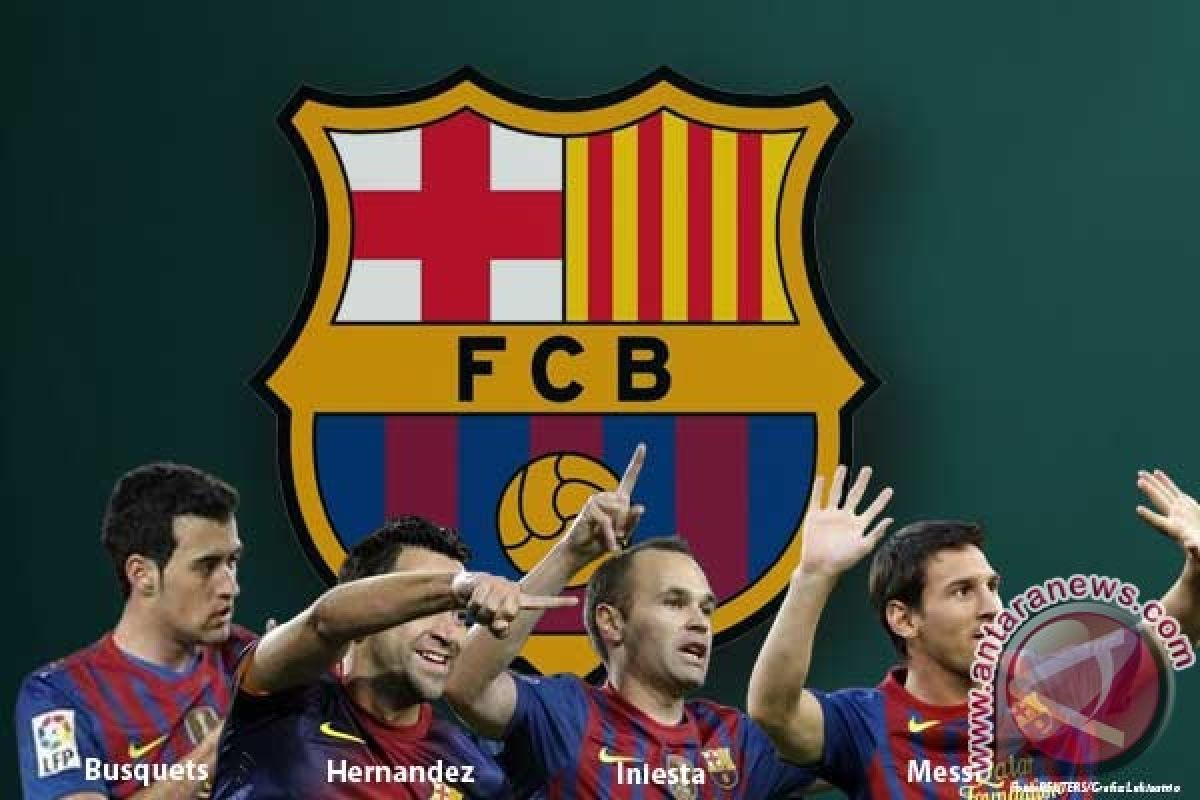 Empat kapten baru Barcelona