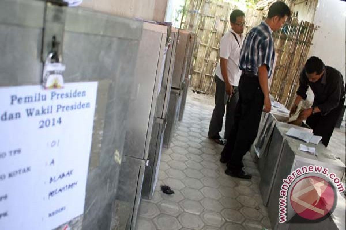 KPU Bogor buka kotak suara 343 TPS