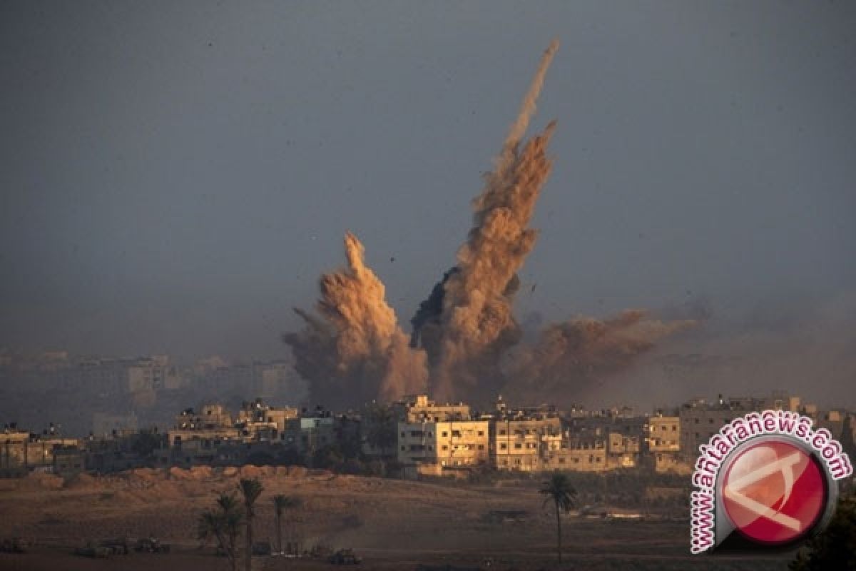 Jet Israel tembak posisi militer Suriah di Qunaitera