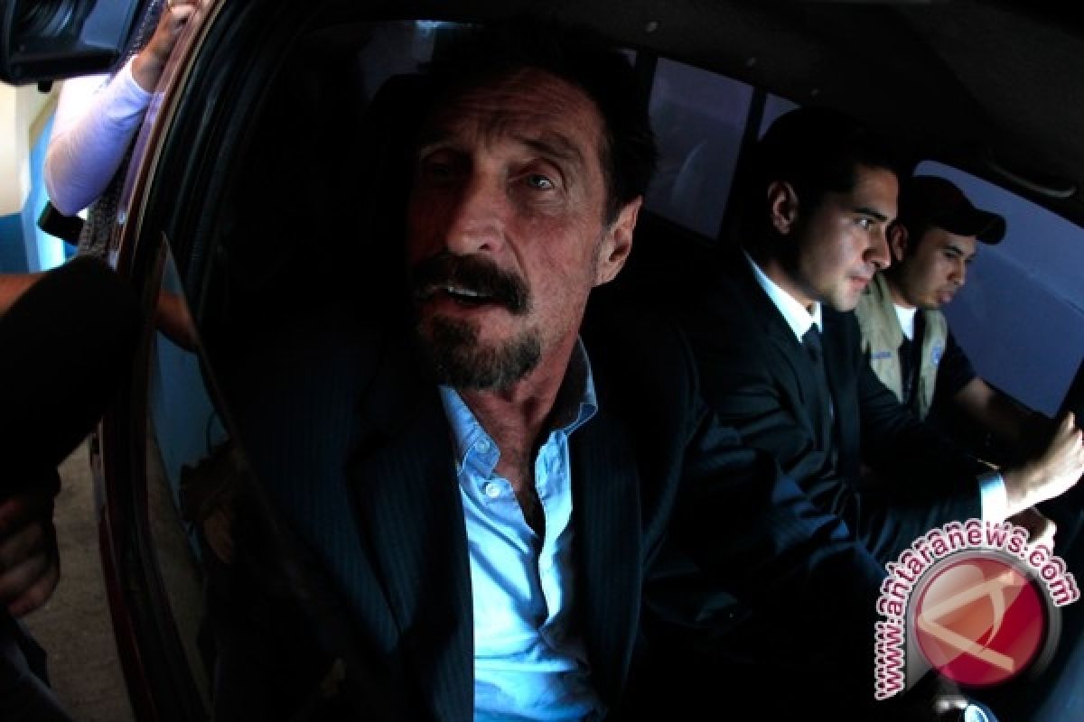  John McAfee luncurkan situs pelampias kemarahan