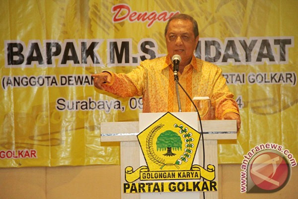 Deklarasi Hidayat tidak terkait kisruh Golkar