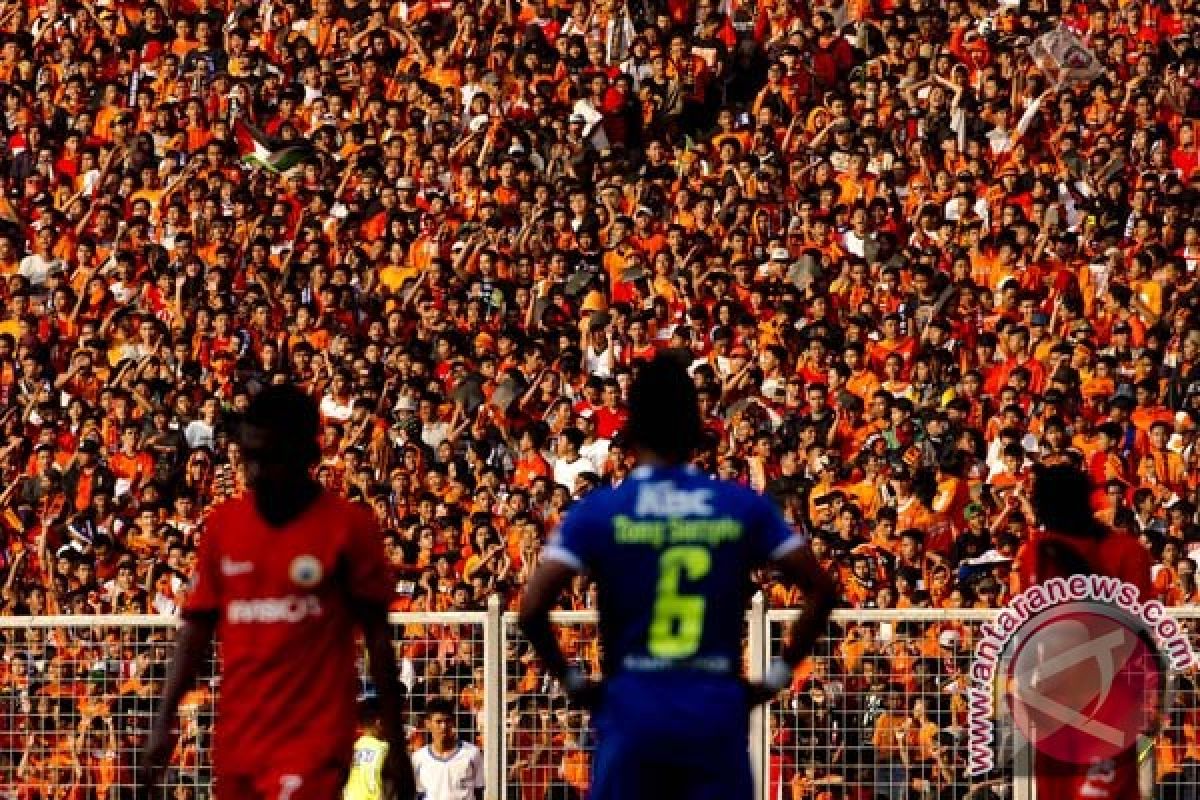 Persib tahan imbang tuan rumah Persija