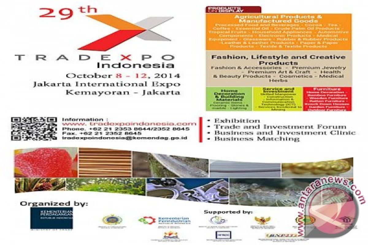 Trade Expo Indonesia 2014 to be Held October 8-12