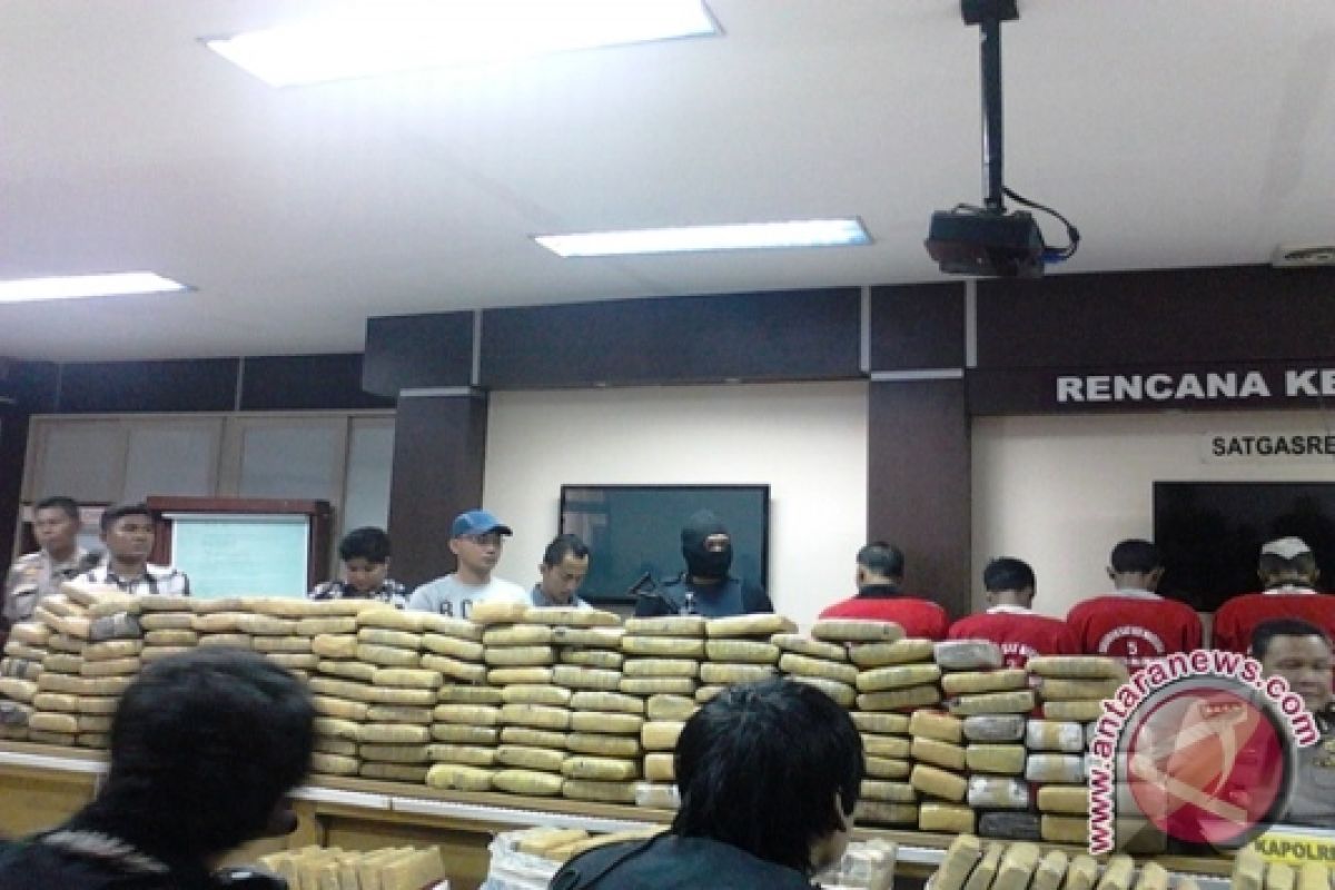 500 kilogram ganja dari Aceh diamankan BNN di Pelabuhan Tanjung Priok