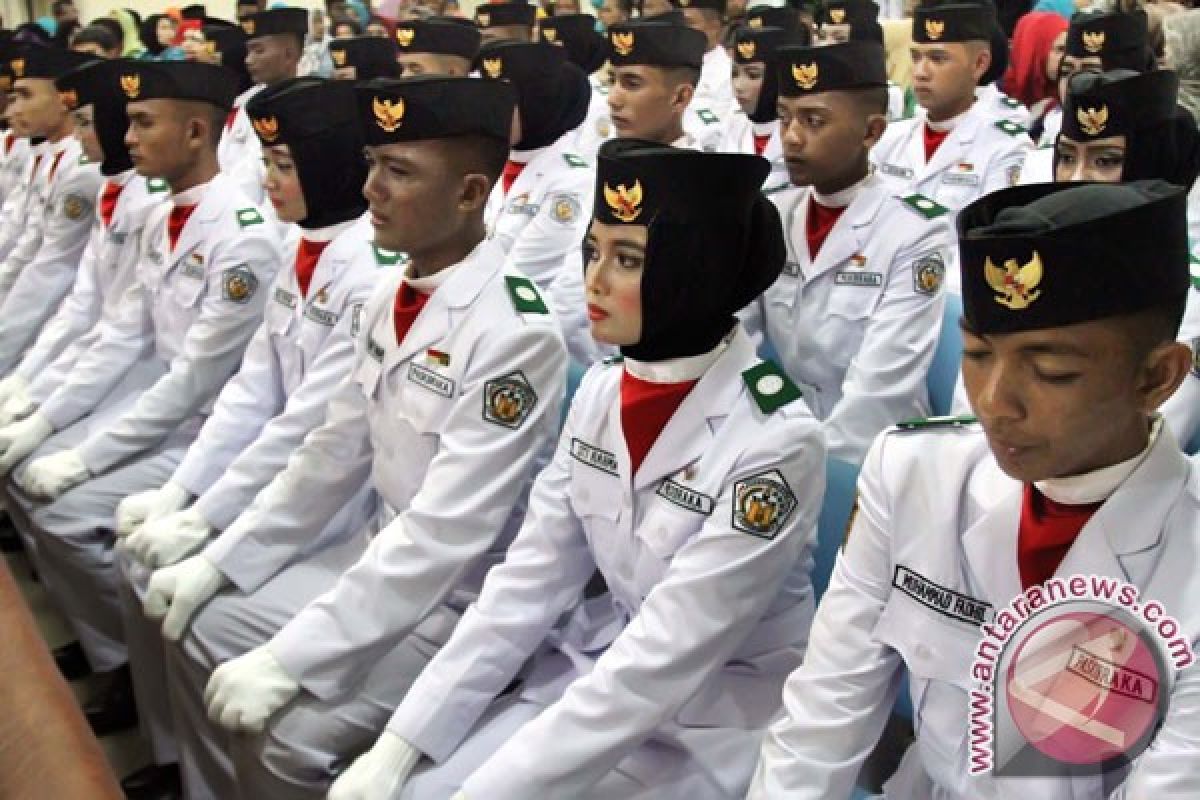 Pelatihan paskibraka tingkat nasional resmi dibuka