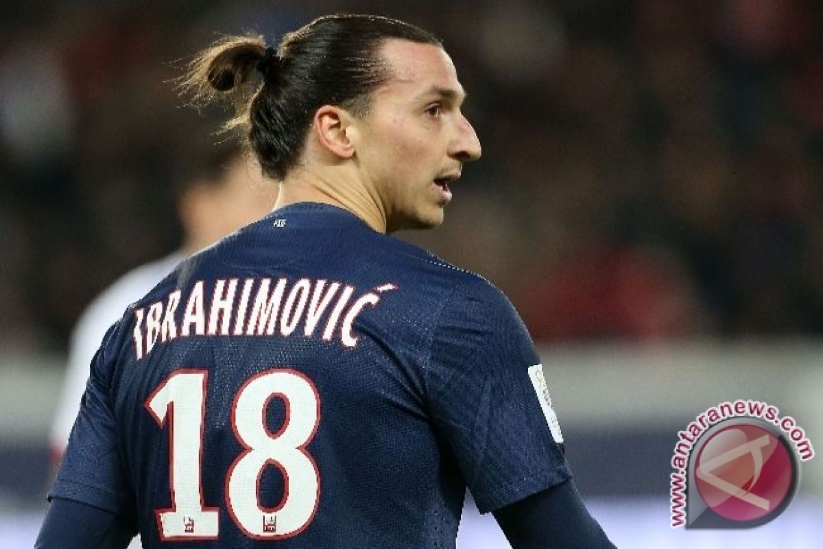 PSG Menang Ibrahimovic Cedera      