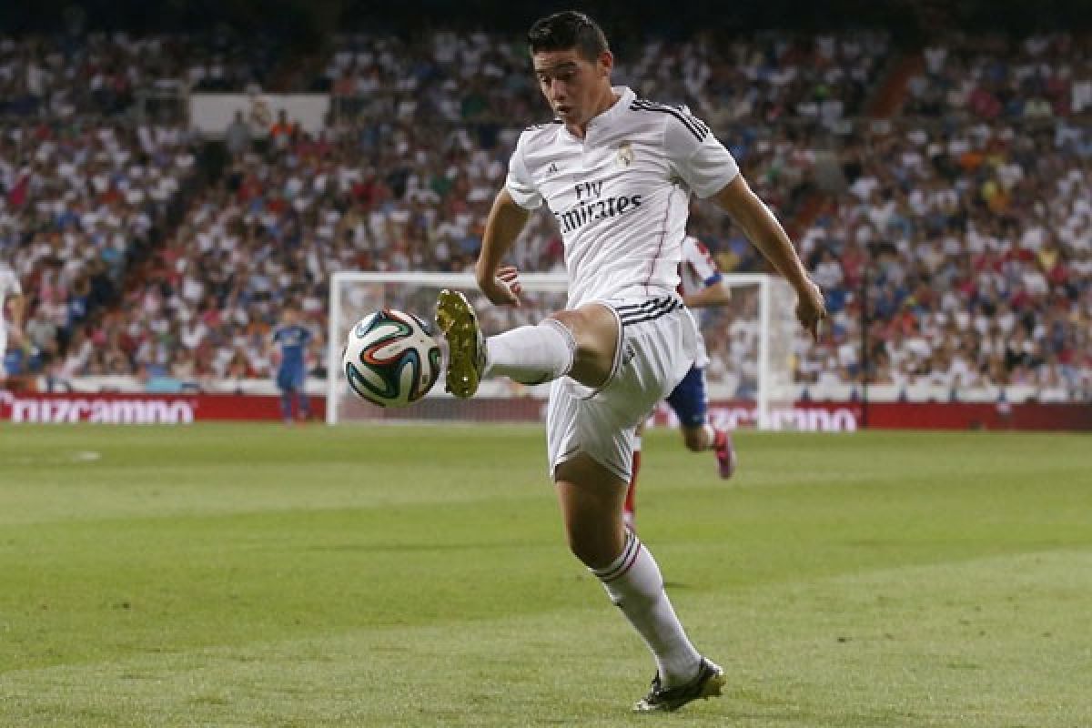 James Rodriguez ingin tetap di Real Madrid