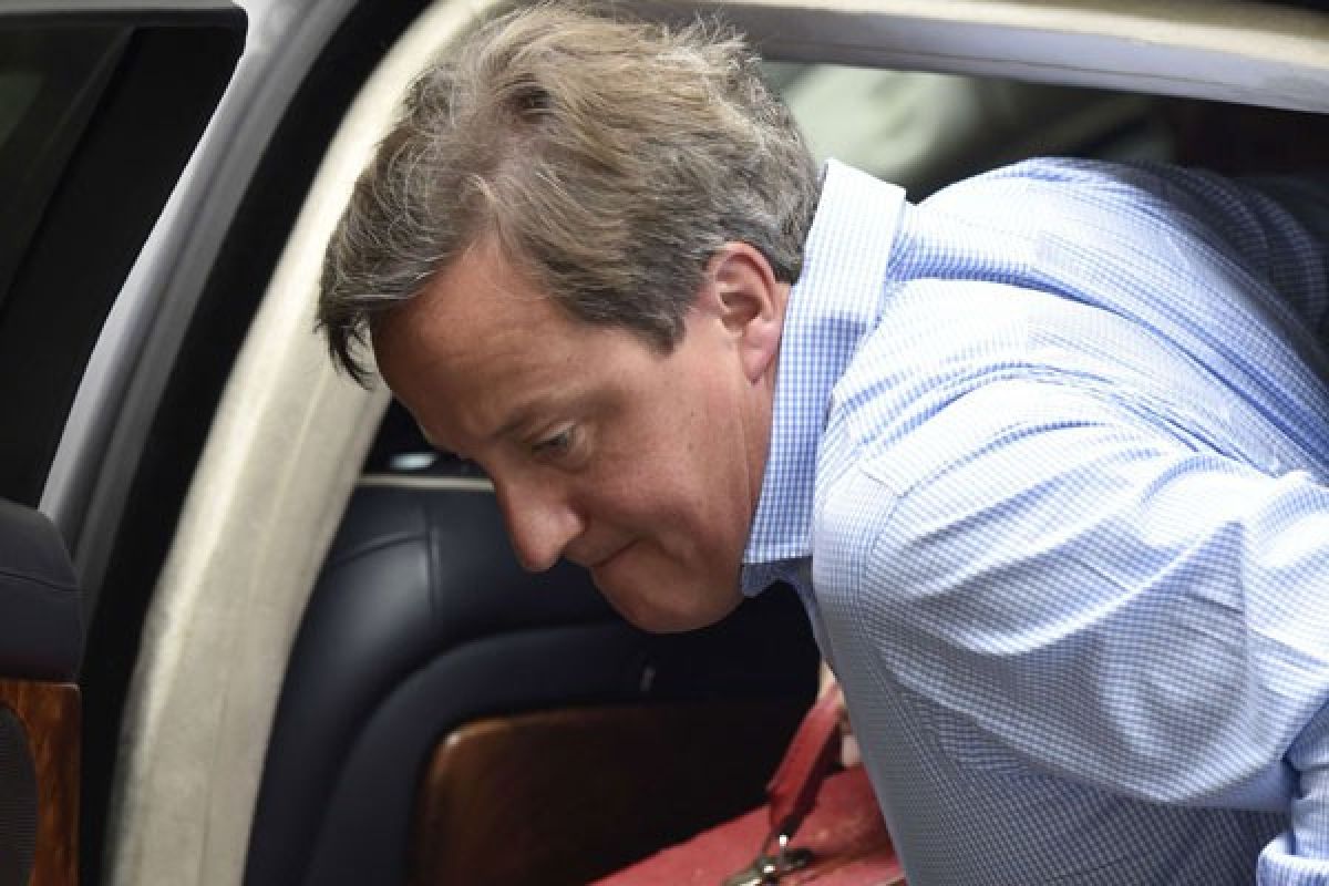 Pemilih Konservatif berpesta, Cameron mungkin berkuasa lagi