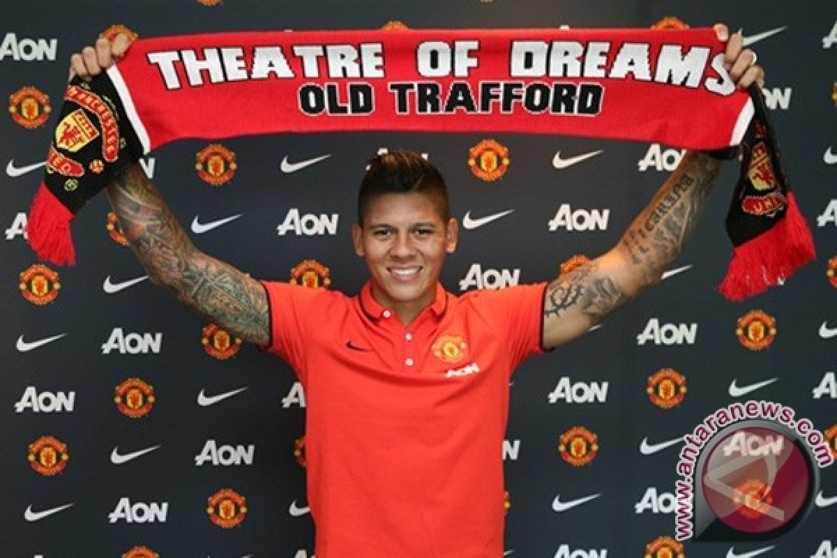 MU sepakat pinjamkan Marcos Rojo ke klub Argentina Estudiantes