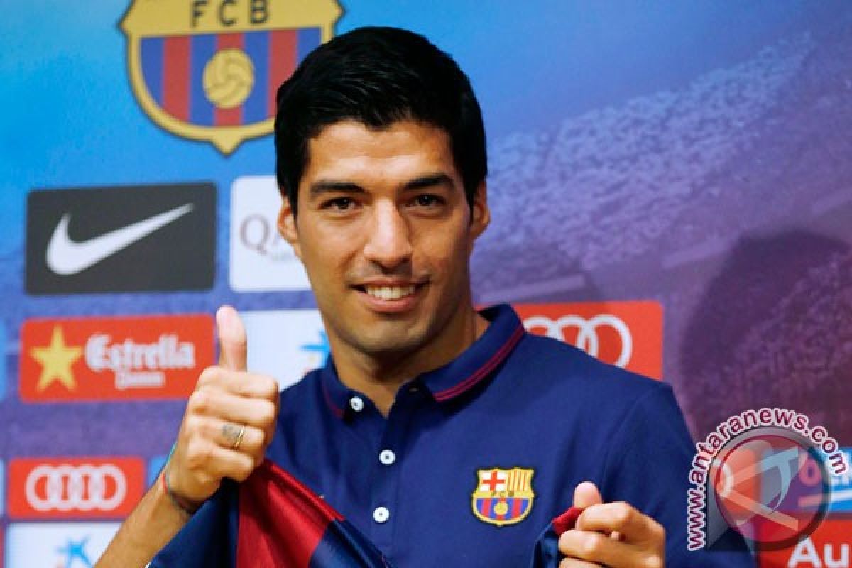 Suarez masuk tiga besar kandidat pemain terbaik Eropa