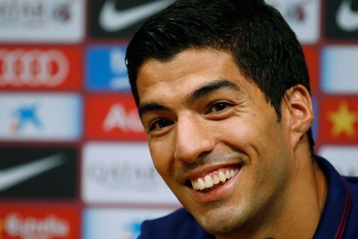 Suarez cetak gol perdananya sejak dijatuhi skors