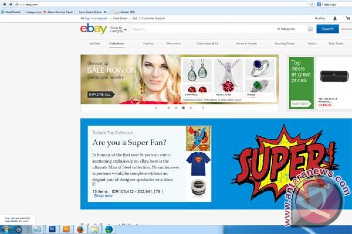 eBay jual saham di India