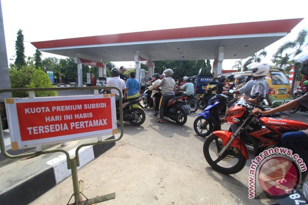 Sejumlah SPBU di Kudus kehabisan stok premium