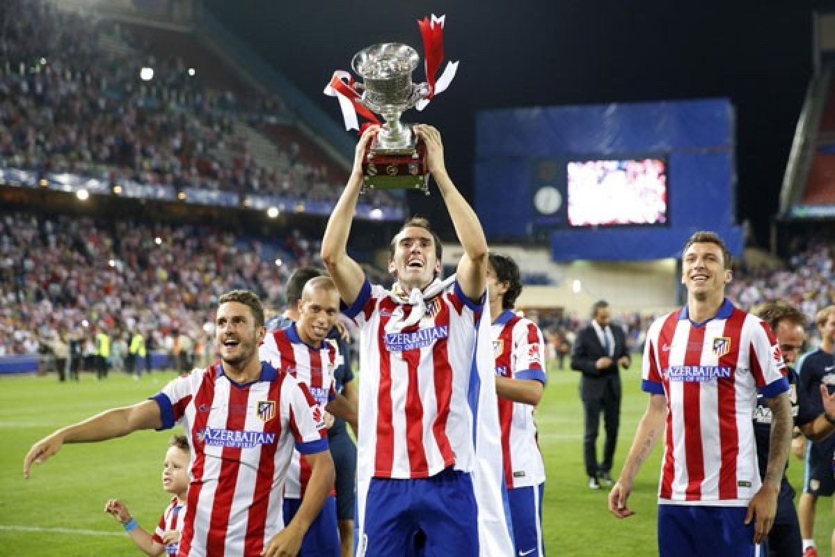 Atletico Madrid juara Piala Super Spanyol