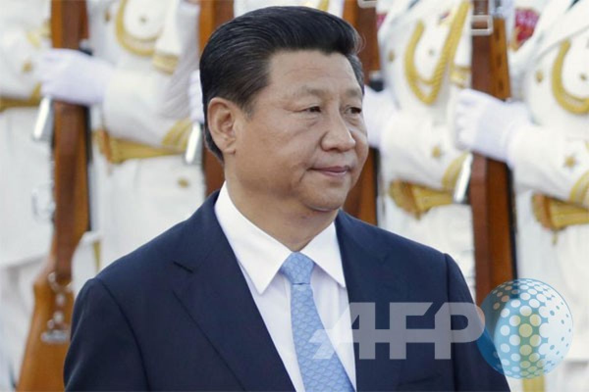 Presiden Jokowi diterima Presiden Xi Jinping