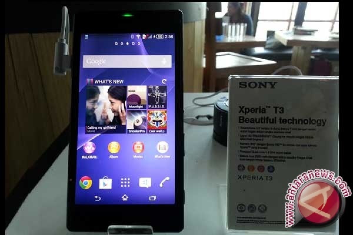  Sony Xperia T3 tertipis ramaikan pasar ponsel Indonesia