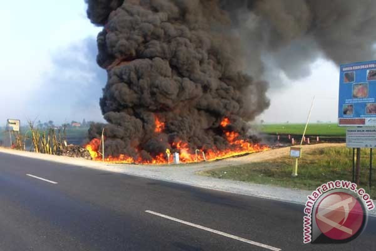 Pipa gas Pertamina meledak tiga tewas