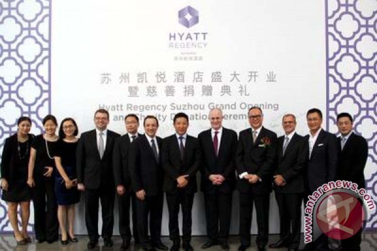 Hyatt Regency Suzhou Dibuka di Tiongkok Timur