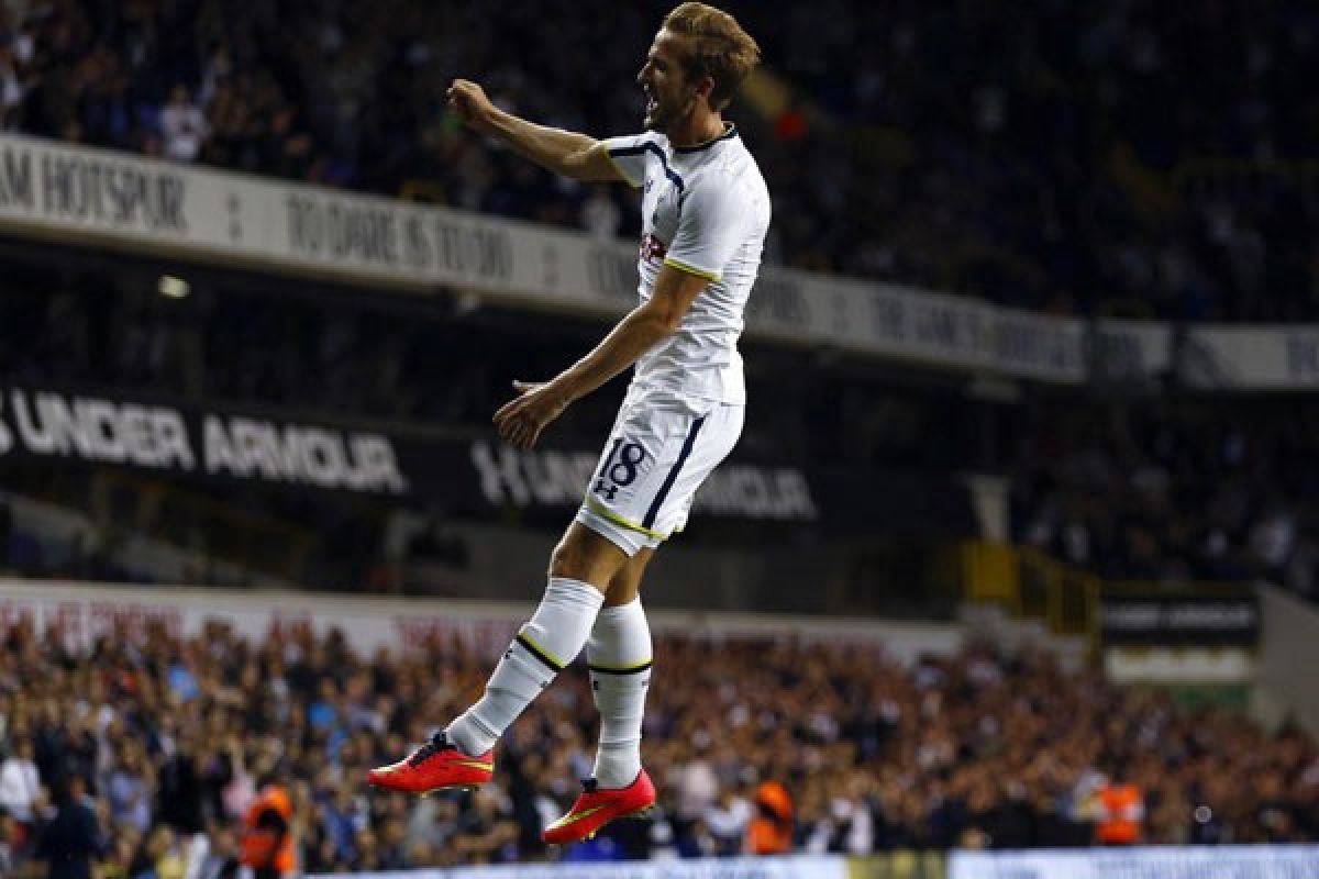 Tottenham gilas Stoke 5-1, Kane sumbang dua gol