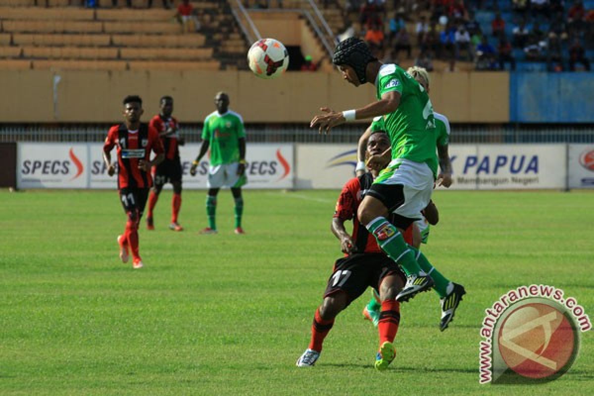 Persipura ditahan imbang Mitra Kukar 1-1