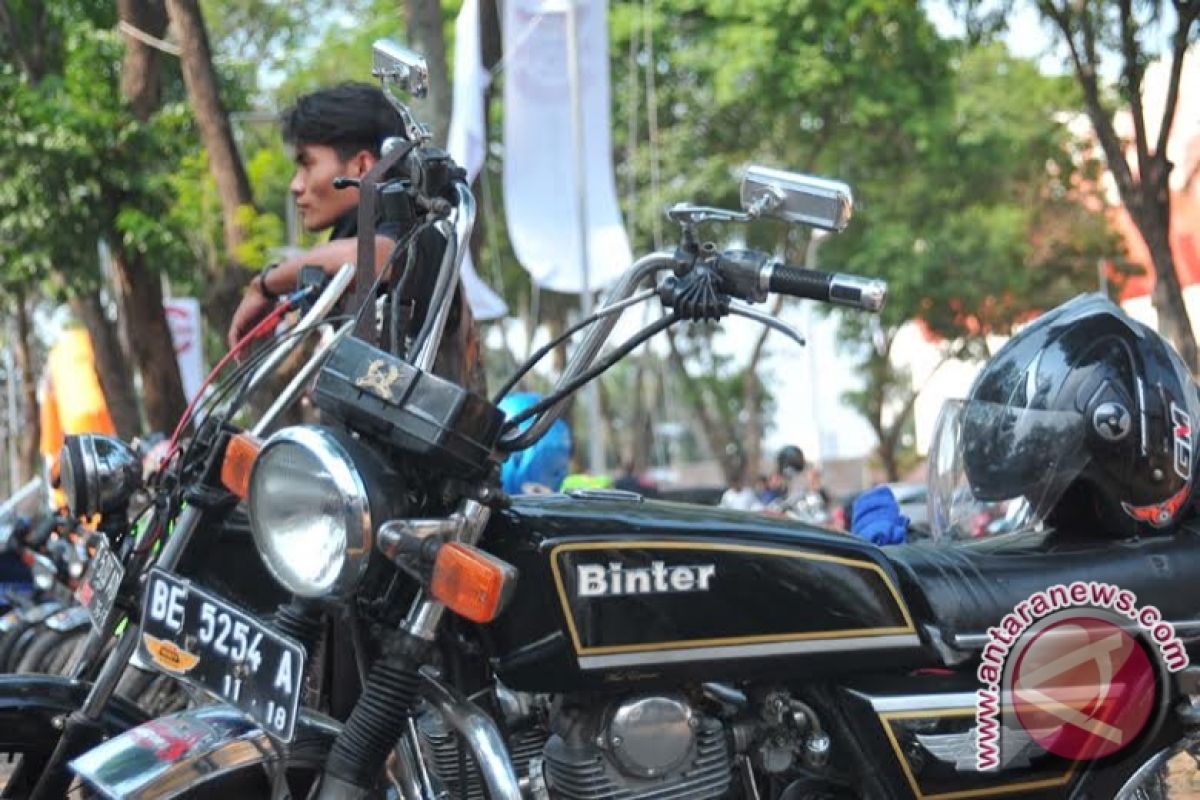 Aneka klub motor ramaikan Sriwijaya Bikers Party