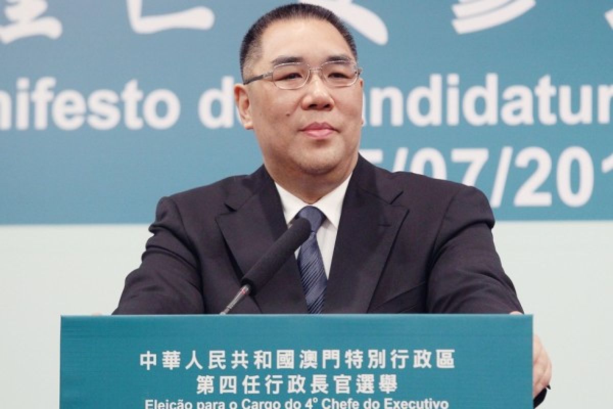 Chui Sai On terpilih lagi jadi Kepala Eksekutif Makau