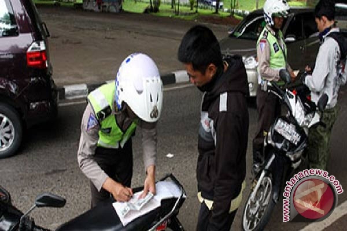 Polres Bangka Gelar Operasi Simpatik Kendaraan Bermotor