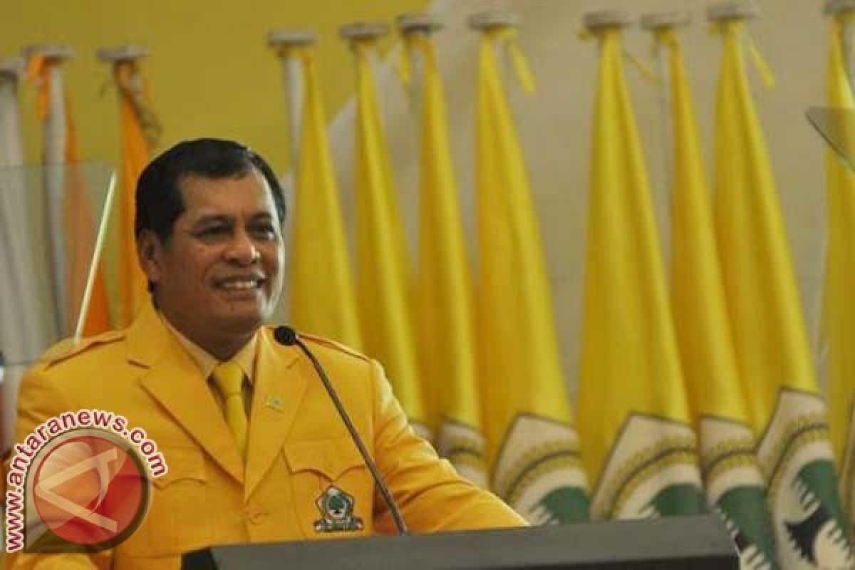 Nurdin Halid sebut rapimda kebangkitan Golkar Sulsel