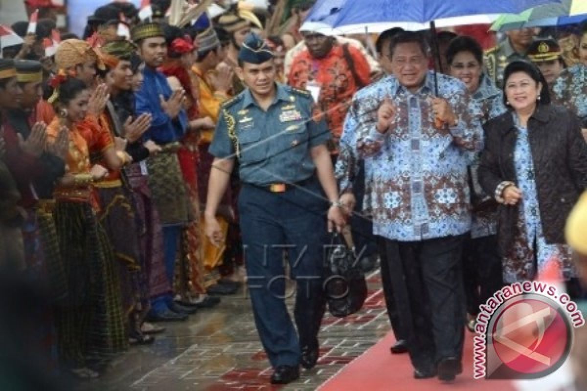 Presiden SBY: Aceh sampai Papua mesti makmur bersama
