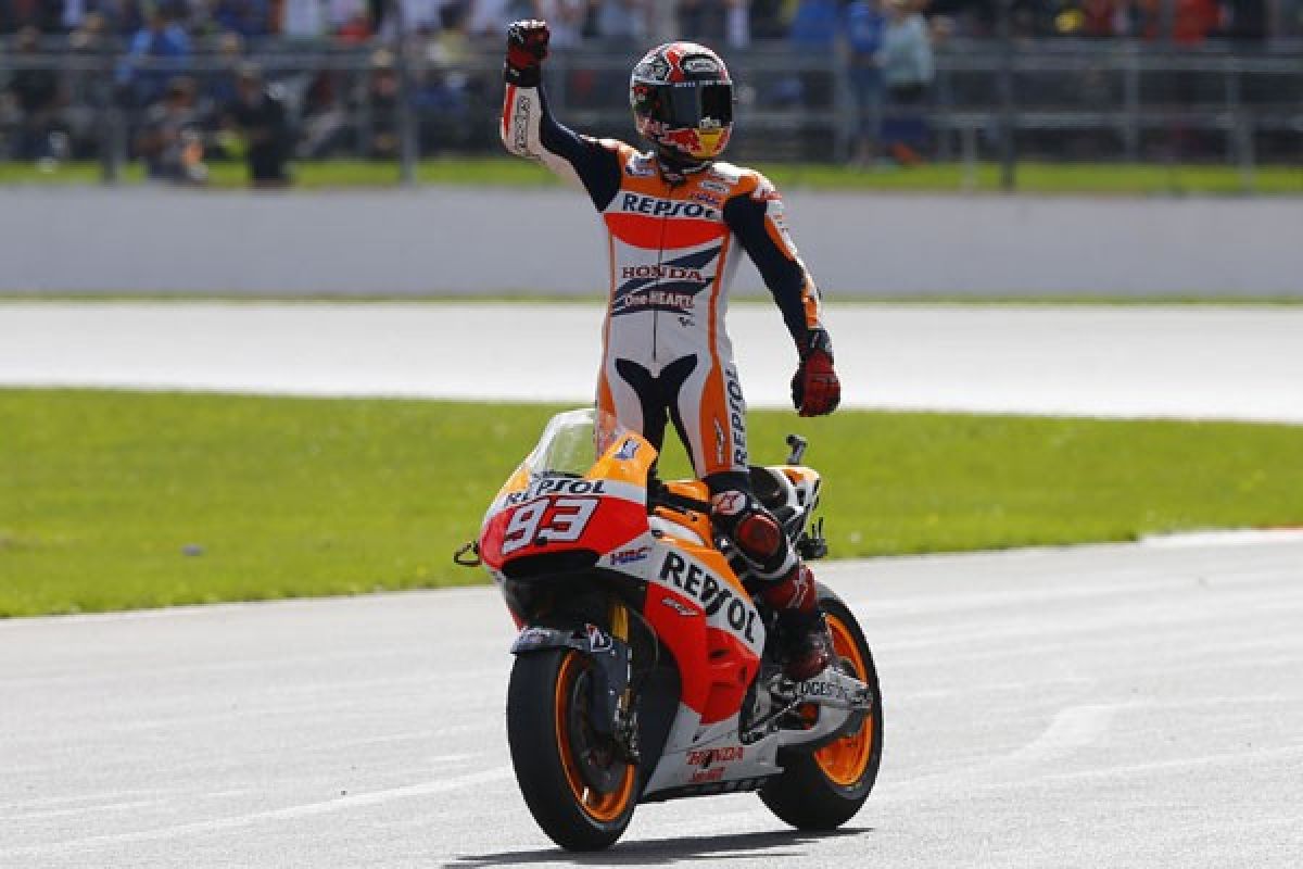 Marc Marquez luar biasa, giliran GP Inggris dijuarainya