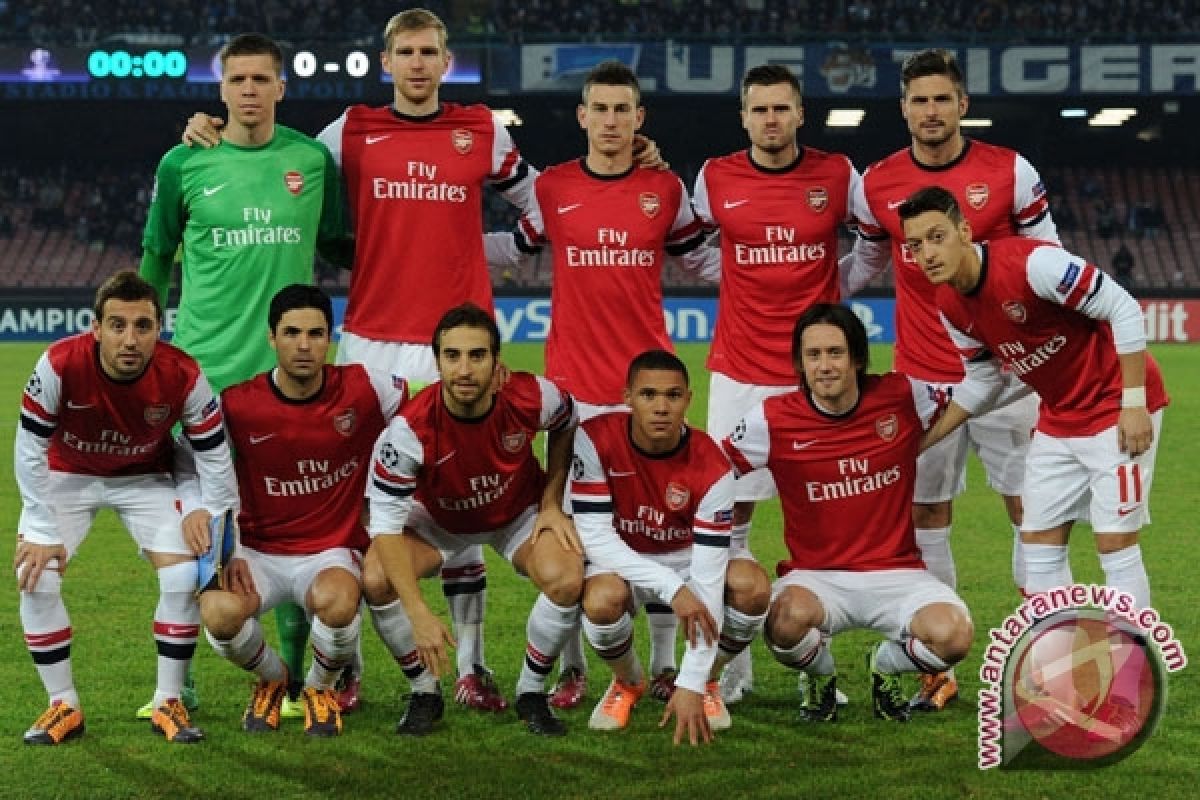 Arsenal lolos ke fase gugur Liga Champions