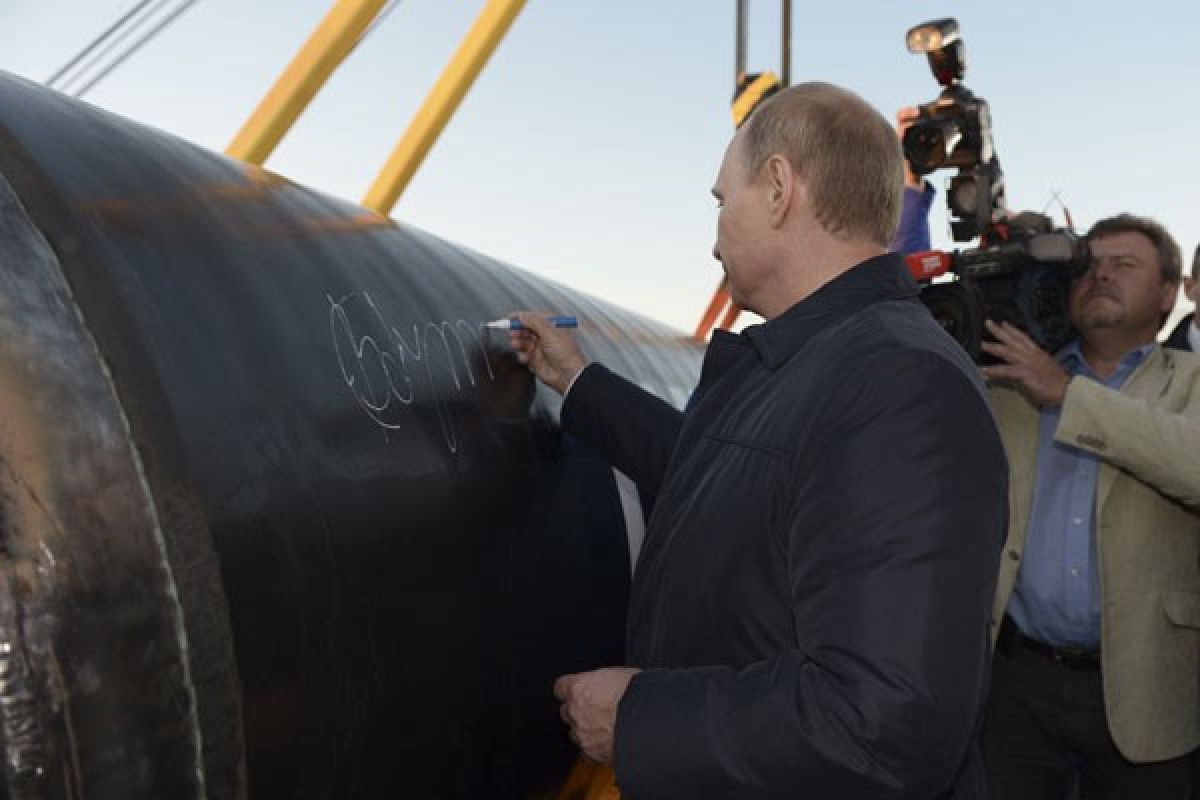Ekspor gas Rusia ke Eropa tidak terdampak ledakan di pipa gas Ukraina